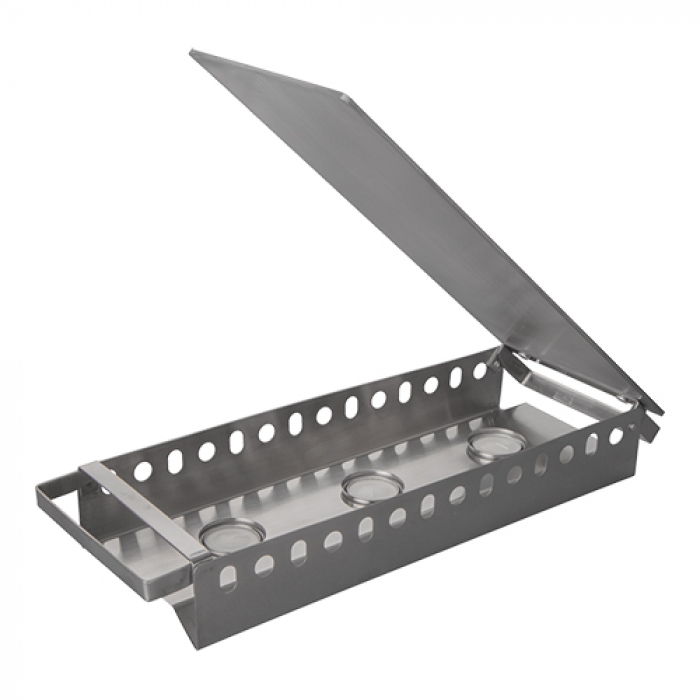 Réchaud inox - 3 bougies